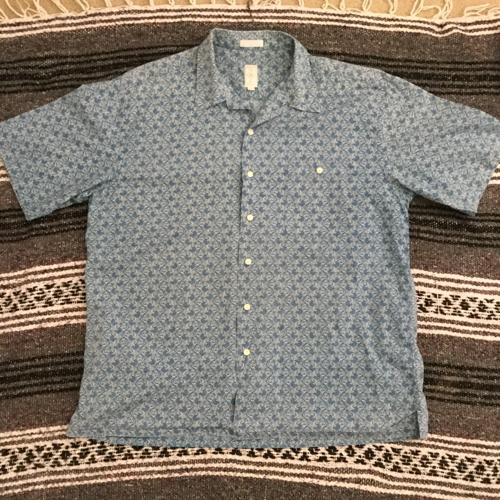 Vintage XL Men’s Bumka Bibas Luau Shirt